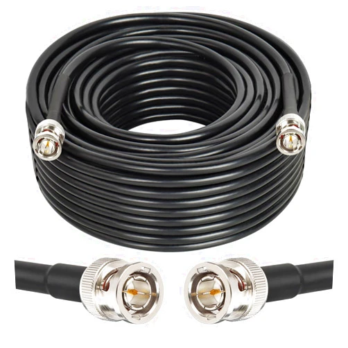 XRDS -RF 12G SDI Cable 100FT, SDI Video Cable 3G/6G/12G 75ohm BNC Male Cable Supports HD-SDI/3G/6G-SDI/4K for Video Security Camera SDI Converter