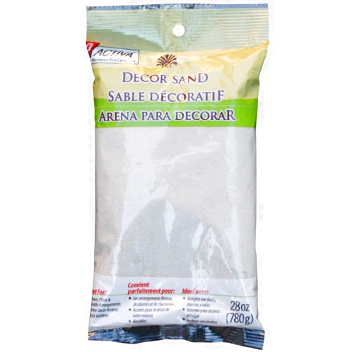 ACTIVA Décor Sand, 28 Ounce, White (4293)