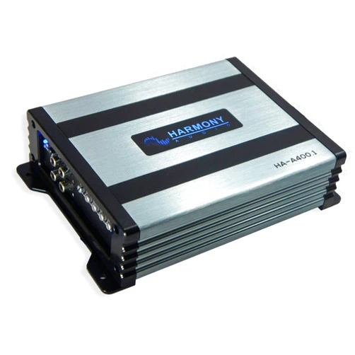 Harmony Audio HA-A400.1 Car Stereo Class D Amp Mono 800 Watt Subwoofer Amplifier - 1 Ohm Stable - Includes Bass Remote