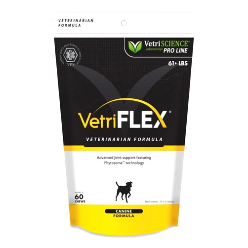 VETRISCIENCE Pro VetriFlex Joint Supplement for Large Dogs, 60 Chews