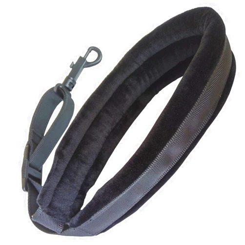 Xinlinke Xinlink Professional Black Soft Padded Saxophone Neck Strap with Snap Hook for Alto Tenor Soprano Baritone Sax Music Accessories