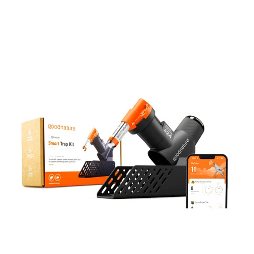 Goodnature Smart Rat and Mouse Trap Kit, with Portable Trap Stand, Automatic Paste Pump, CO2 Canister and Smart Counter