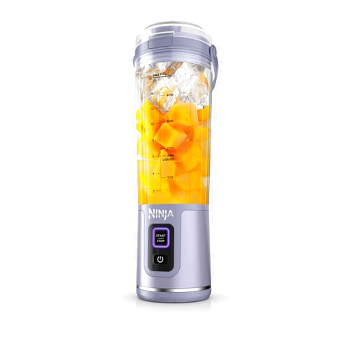 Ninja Blast Portable Blender, Cordless, 18oz. Vessel, Personal Blender For-Shakes and Smoothies, BPA Free, Leakproof-Lid and Sip Spout, USB-C Rechargeable, Dishwasher Safe, Tinted Lavender, BC151LD