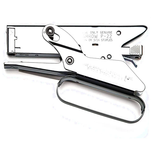 Arrow Fastener Arrow P22 Heavy Duty Handheld Plier Stapler for Crafts, Office, and Insulation, Uses 1/4-Inch and 5/16-Inch Staples