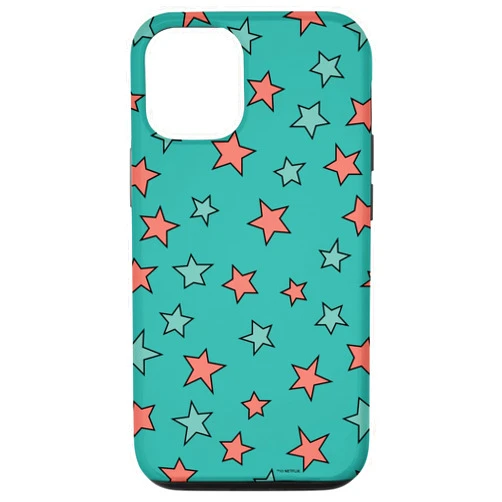 Heartstopper iPhone 12/12 Pro Heartstopper Multiple Color Stars Pattern Case
