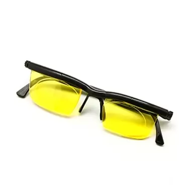 ADLENS Computer Reader Focus Adjustable -6D to +3D Reading Glasses Anti Blue Ray Myopia Hyperopia (Alvariz Lens developed by ADLENS)