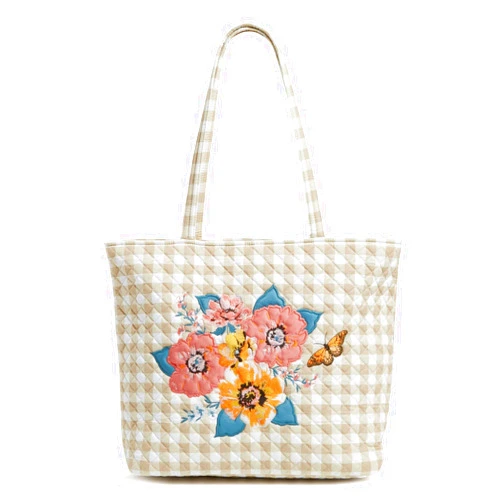 Vera Bradley Women's Cotton Vera Tote Bag