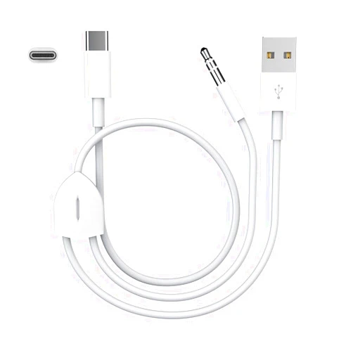 Tanzoizoi USB C to 3.5mm Audio Aux Jack Cable with Charging Cord Compatible with iPhone 15Pro 15, Samsung Galaxy S20/S20 and Other Phone/Tablet with Type C Port, Works with Car Stereo, Speaker, Headphone