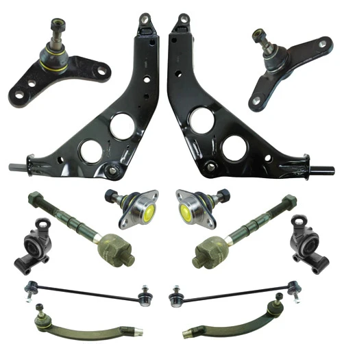 MyParts 14pc Steering Suspension Kit Control Arms Ball Joints Tie Rods Compatible with Cooper