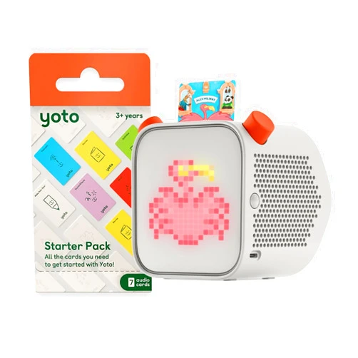 Yoto Player Bluetooth Speaker for Kids - Plays Stories, Music, Podcasts with Starter Pack