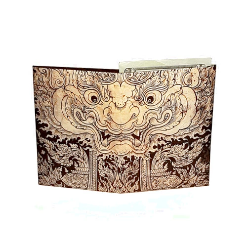 mighty wallet Gold Leaf mini Tyvek Wallet | Paper wallet | Minimalist Wallet