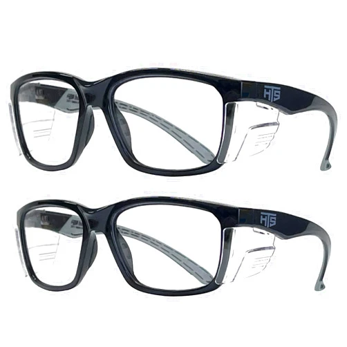HTS HUNTERSKY E60 Anti-Fog Safety Glasses with Side Shields ANSI Z87 Eye Protection lab chemistry goggles Optical Eyeglass