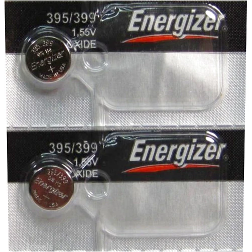 Energizer 2 Pk 395 Energizer watch battery SR927W 395/399 SR927SW NEW