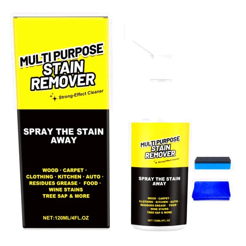 LHBMET Power Spray，Multi-Purpose Stain Remover, A Powerful Cleaner，Quick Cleaning for Kitchens, Floors, Toilets, and Cars (120ml)