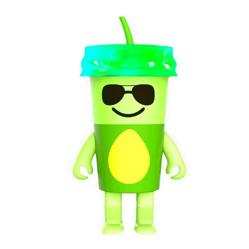 Sawolol Avocado Dancing Bluetooth Speaker for Big Kids: RGB Lights TWS Pairing Stereo Mini Cute Speaker for Room Decor - Portable Speakers for iPhone Android Devices - Tech Gifts for Teen (Green)
