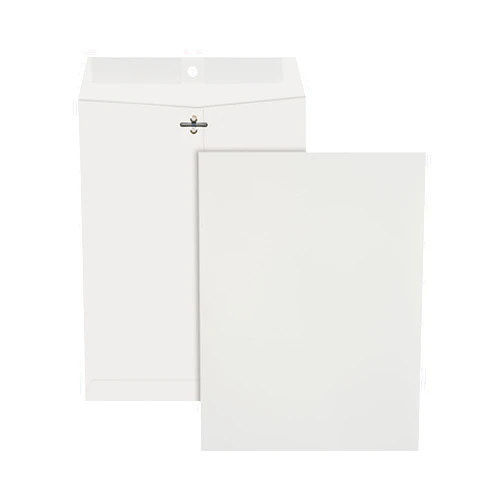 Quality Park, Clasp Envelopes, Gummed, Executive Gray, 10x13, 100 per box (38597)