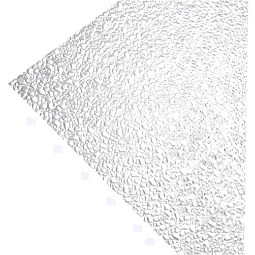 KastLite Clear Acrylic Cracked Ice Lighting Panel | Custom Size Plastic Sheets | Fluorescent Lighting for Overhead Fixtures | 4 Pack