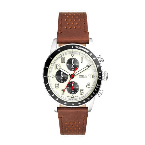 Fossil Men's Sport Tourer Quartz Stainless Steel Chronograph Watch