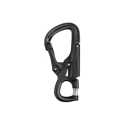 PETZL Eashook Open Unisex Adult Climbing Accessory, Black, One Size