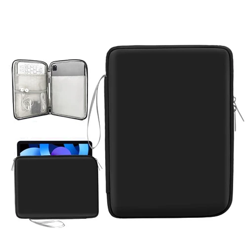NIMOSA 9-11 Inch Tablet Sleeve Case, Fits New iPad Air/Pro 11 inch 2024, iPad Air 5/4th 10.9, iPad 10th Gen 10.9, iPad 9/8/7th 10.2,All 9-11 Inch Tablet, Galaxy Tab S8/S9 11, Black