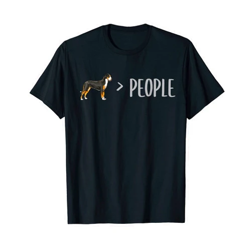 Greater Swiss Mountain Dog Owners Co. Greater Swiss Mountain Dog Dogs Are Greater Than People T-Shirt