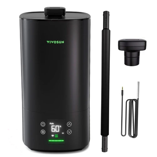 VIVOSUN AeroStream H05 Intelligent Wi-Fi Humidifier, 1.32 Gal / 5 L Humidifier with Temp & Humidity Probe, Smart Remote Control, Designed for Growers