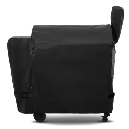 Unicook Pellet Grill Cover Compatible with Traeger Pro 34/780 Series, Texas, Pit Boss 820, Heavy Duty Waterproof Wood Pellet Smoker Cover, Fade Resistant Full Length Grill Cover, Black