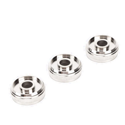 Keenso 3Pcs Trumpet Valve Metal Silver Screw Piston for Trumpet Replacement Musical Instrument Accessories (Trumpet Top Valve )