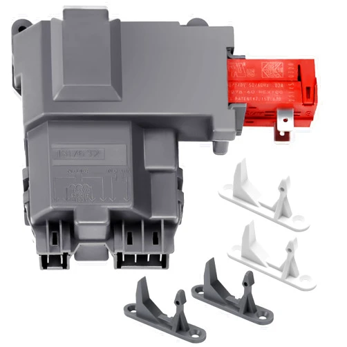 Beaquicy 131763256 1317632 Washer Door Latch Lock 131763202 131763310 Washer Door Striker Kit Fit for Frigidaire Kenmore Crosley Front Load Washer FAFW4011LW0 FAFW3511KW0 GLTF2940FS1 by Beaquicy