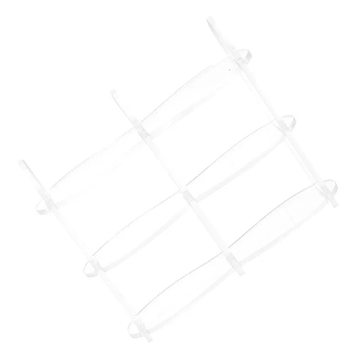 TOYANDONA Miniature Acrylic Display Shelf for Dollhouse Furniture Tiered Design for Desktop Decor for Living Room and Garden Scenes Inspires Creativity