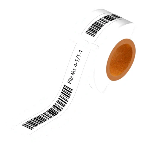 USUPERINK 20 Roll (130 Labels/roll) Compatible for Dymo LabelWriter 30327 White 1-Up File Folder Labels 9/16'' x 3-7/16''