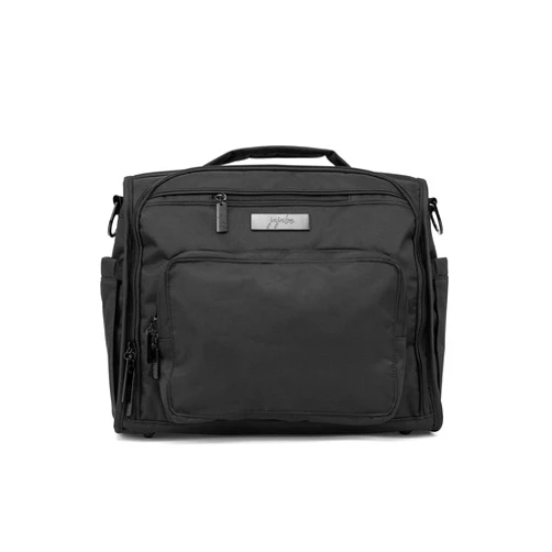 JuJuBe BFF Convertible Unisex Diaper Bag Backpack, Baby Bag with Changing Pad, Black Out