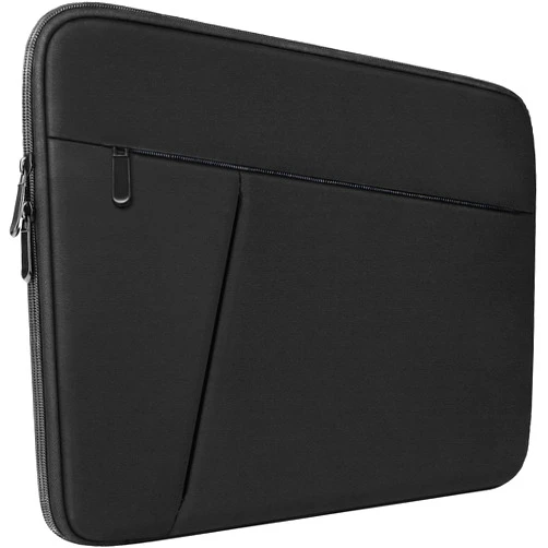 BOOEUDI Laptop Case Sleeve 15.6 inch, Durable Shockproof Protective Computer Carrying Cover with Front Pocket, Briefcase Handbags Laptop Sleeve Bag for 15.6 inch HP, Dell, Acer, Asus, Notebook, Black