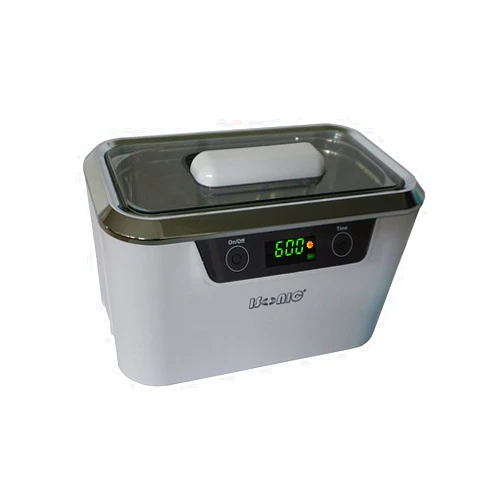 iSonic® Digital Ultrasonic Cleaner Personal Model DS300 with Elongated Tank and Two Wafer transducers to Clean Jewelry, Eyeglasses, Large Sunglasses, air Brushes, etc. 110V, 55W