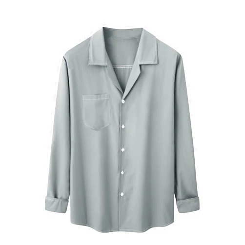 Hnhmli Men 2024 Fashion Tees，V Neck Collar Shirts Business Shirt Work Comfy Soft Long Sleeve with Pocket Casual Shirt Tunics
