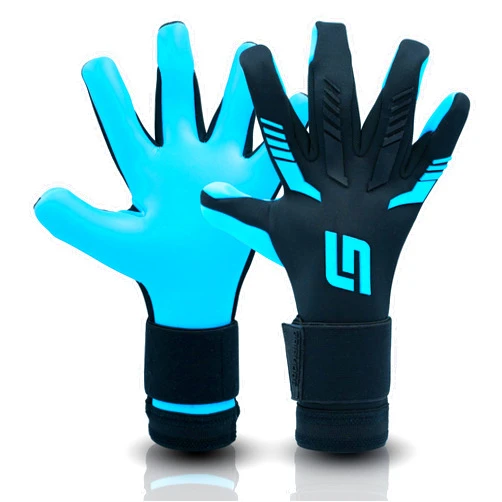 GRIPMODE Aqua Hybrid Goalkeeper Gloves Adult and Child with Griptec® Latex Lining I Suitable in All Weather I Football Goal Protection for Children, Teenagers & Adults I Size 7-11