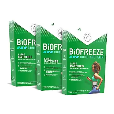 Biofreeze Pain Relief Patch, Large, 15 Patches