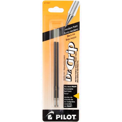 PILOT Refill, Better / Easytouch / Dr Grip Retract Ballpoint, Medium, 2/Pack [Set of 5]
