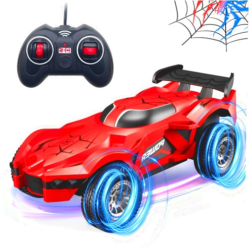 Amiabling Spider Remote Control Car for Boys 4-7, Spider Toys for Boys 4-6, Toys for Ages 5-7, Spider Remote Control Truck, Christmas&Birthday Gifts for 3 4 5 6 7 8 Year Old Boys, Stocking Fillers