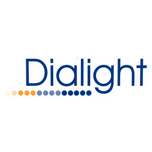Dialight 556-1609-304F 1 in. Glat Green LED PMI 230V