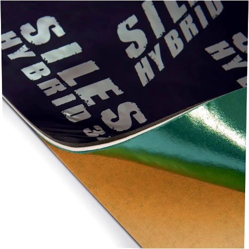 Siless Hybrid 3in1 200 mil 25 sqft Car Sound Deadening mat - Butyl Automotive Sound Deadener - Noise Insulation and Vibration Dampening Material