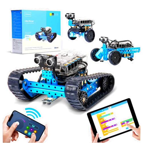 Makeblock mBot Ranger 3 in 1 Robot Kit, Robotics Coding Kit for Kids to Learn Scratch & Arduino Programming, STEM Educational Building Toys Gift for Kids Ages 10+