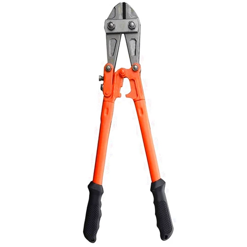 Edward Tools Bolt Cutter 18” - Heavy Duty Forged T8 Steel Blade Cuts Steel Wire, Chain Link Fence, Metal Rods, Screws, Locks, Small padlocks Cutters Ergonomic Rubber Grip Handle