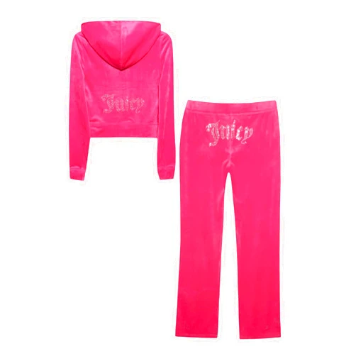 Juicy Couture Women's Bling Velour Tracksuit