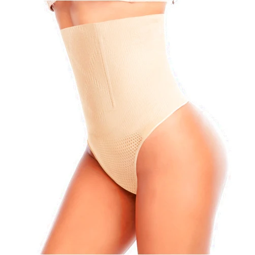 Werena Tummy Control Thong Shapewear for Women Seamless Shaping Thong Panties Body Shaper Underwear