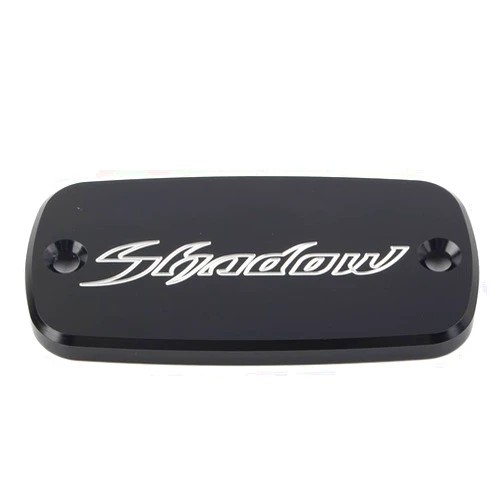 GZYF Zhisheng Motorcycle Front Brake Fluid Reservoir Cover Cap Front Clutch Fluid Cap Aluminum for HONDA Shadow VT600/750C/750DC/750C2B VT1100C/C2/C3 1988-2013 most model (Black)