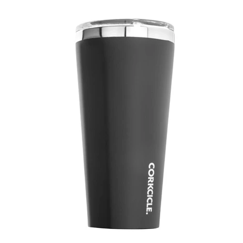 Corkcicle refreshed Tumbler-Classic Collection-Triple Insulated Stainless Steel Travel Mug, 16-Ounce, Matte Black