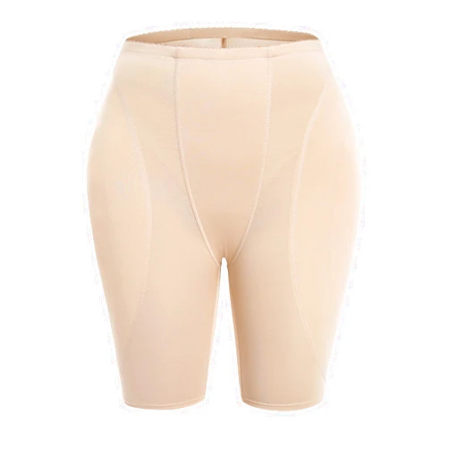 Figninget Women Shapewear Butt Lifter Body Shaper Panties High Waist Hip Padded Enhancer Booty Lifter Tummy Control Panty Beige 4XL
