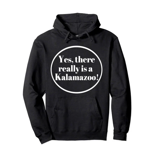 Michigander Supply Co. Yes, there really is a Kalamazoo retro vintage Pullover Hoodie