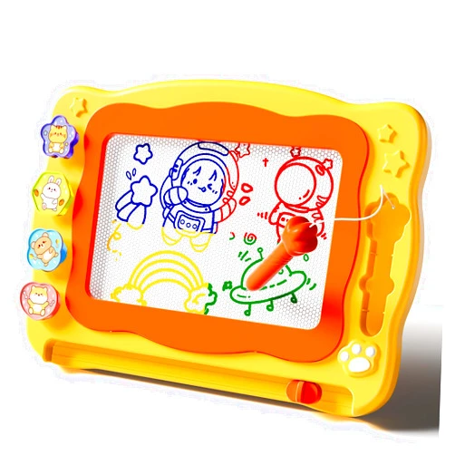 Ci Vetch Large Magnetic Drawing Board Toddler Toys for 3 4 5 6 Year Old Kids Girls Boys, Doodle Board Montessori Preschool Educational Travel Toys Gifts for 3 4 5 6 Year Old Etch Sketch Erasable Writing Pad